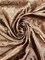 1 Yard Brown Reversible Jacquard Satin Fabric for Curtains Dresses Tablecloth Decor Sewing 58/60 Inches Width